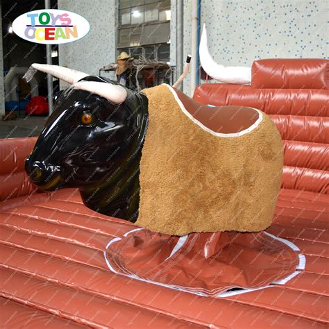 Inflatable Mechanical Bull Ride Game for Adults & Kids