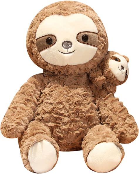 Amazon.com: refavor Sloth Stuffed Animal Plush - 15.7" Cute Sloth ...