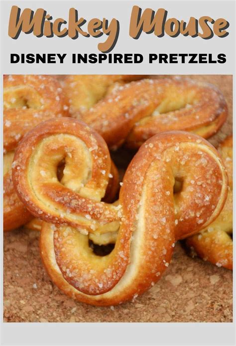 Disney Mickey Mouse Pretzels Recipe
