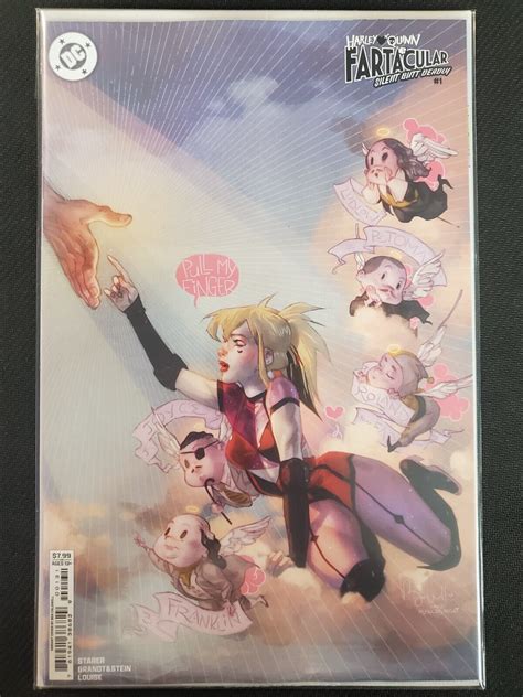 Harley Quinn Fartacular Silent Butt Deadly #1 C Cvr DC All In 2025 VF ...