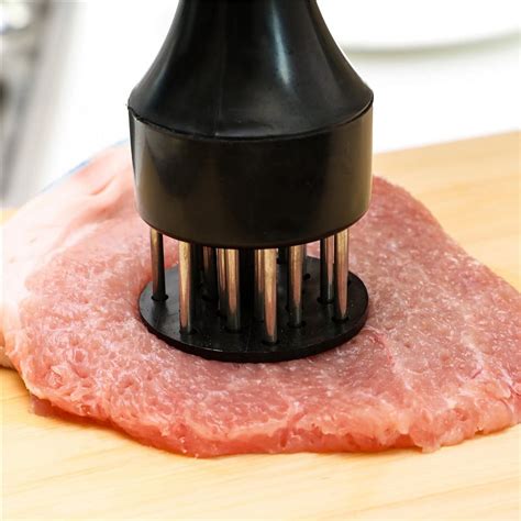 Zlotych Stainless Steel Meat Tenderizer, Meat Mallet Tools, Steak and ...