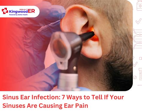 Sinus Ear Infection: Signs & Causes