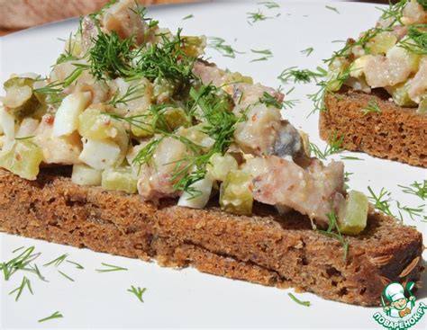 Рубленая сельдь по-баварски – кулинарный рецепт