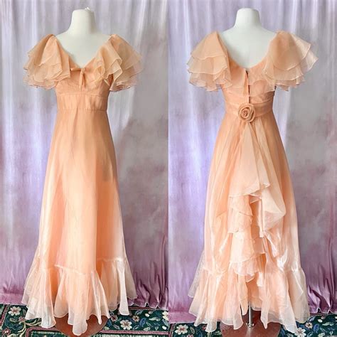 1970s Prom Dresses 1970s Light Blue Dagger Collar Flare Mini Dress