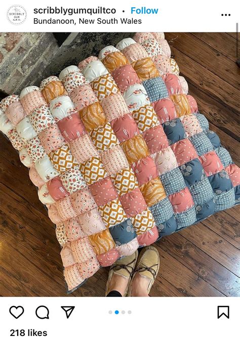 How to make a puff quilt step by step – Artofit