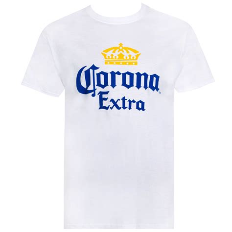 Corona Extra Men's White Basic T-Shirt