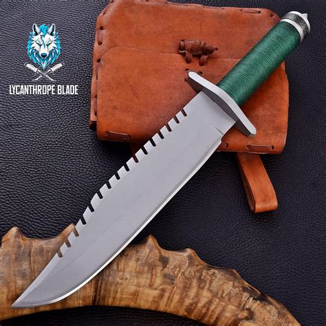 Rambo First Blood Knife | Handmade Replica Knife | Movie Knife | Sylvester Stallone Knife ...