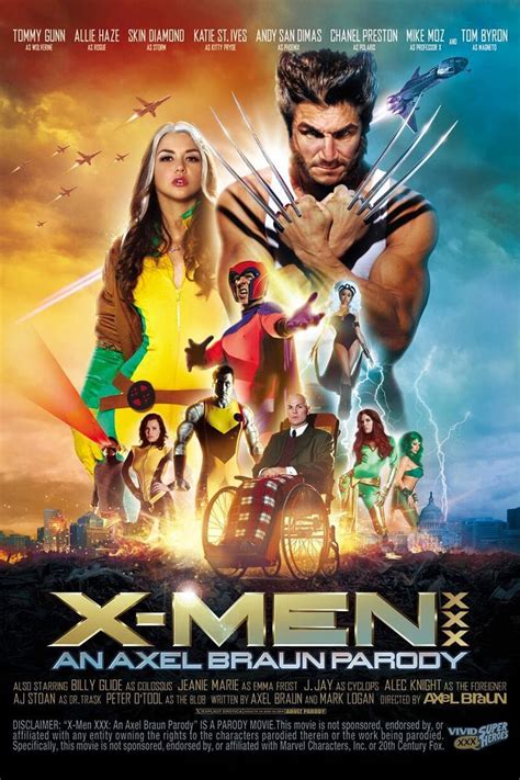 Funny how an X-Men porn parody has the characters looking better and ...