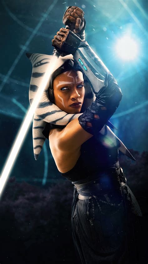 Ahsoka Tano, Lightsaber, Ahsoka - Series, Disney, Star Wars, Poster ...