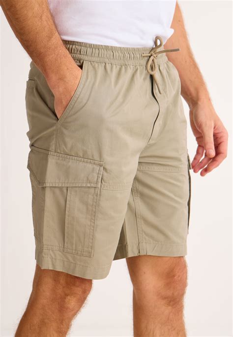 Mens Khaki Cargo Shorts | Peacocks