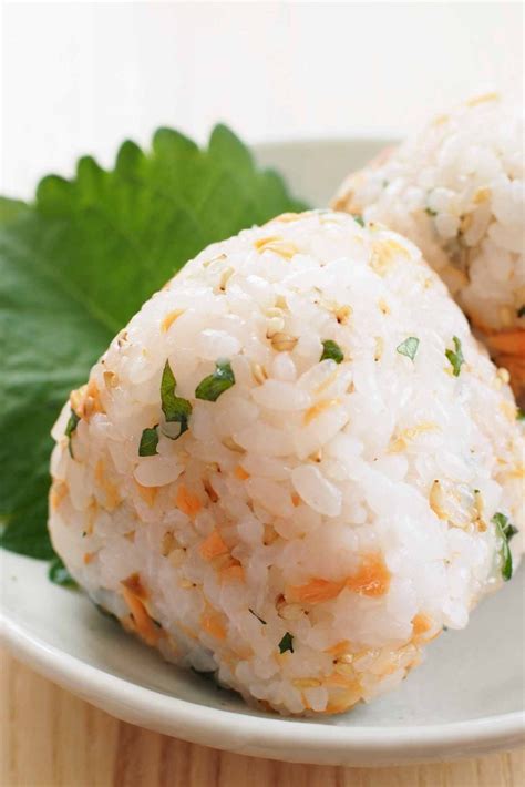 Japanese Salmon Onigiri Rice Balls - A Spectacled Owl