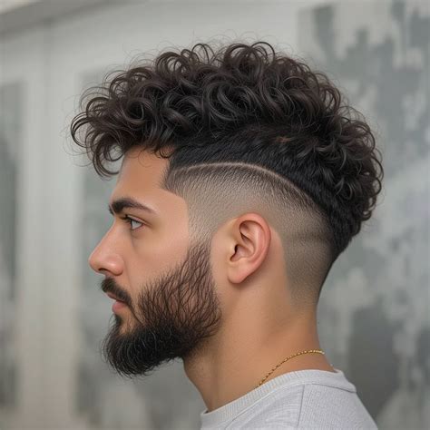 20 Short Hairstyles for Curly Hair Men That Look Great with Beards ...