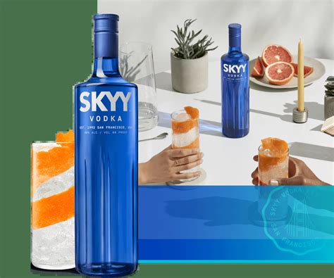 Skyy Vodka Glasses
