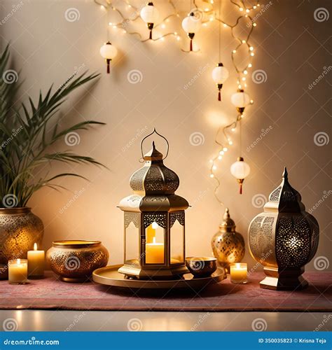 An Elegant Ivory Arabic-themed Background Royalty-Free Stock ...