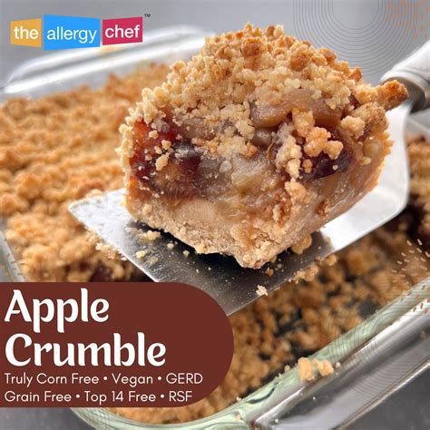 Vegan Apple Crumble Recipe: Grain Free, Top 14 & Corn Free | The ...