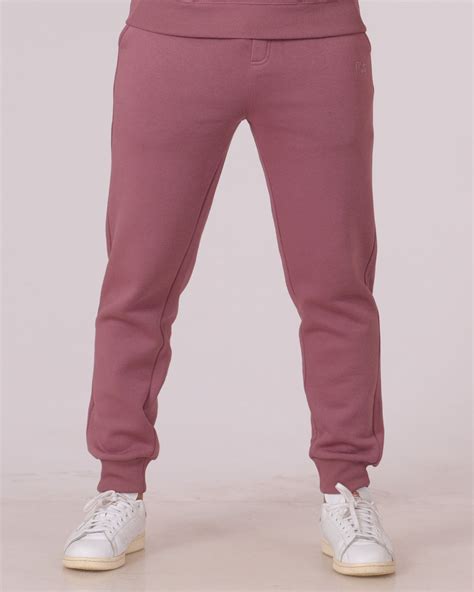 Mauve Pink Jogger Pants - Men - Manto USA