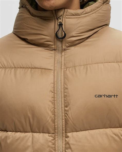 Carhartt WIP Toronto Jacket Brown Mens Down & Puffer Jacket Carhartt WIP