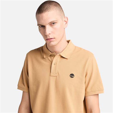 Millers River Pique Polo Shirt for Men in Yellow