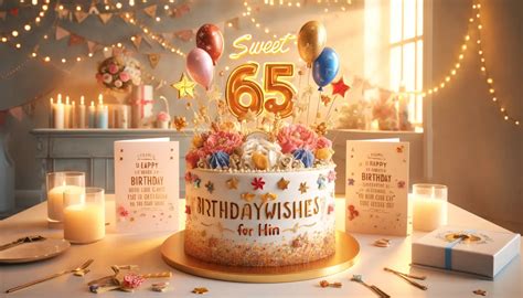 65th Birthday Messages for Him - Unforgettable Wishes - 2025