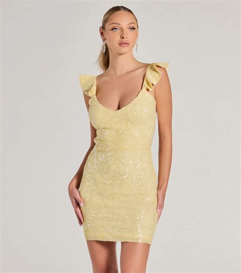 V Neck Mini Dresses & Windsor