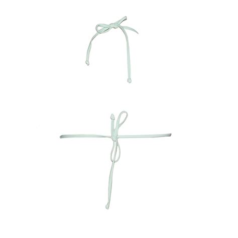 LOLA STRING BIKINI NUDE TOP - SNOW l SWIMWEAR