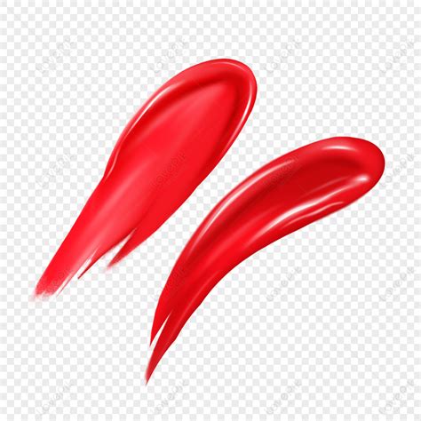 Red Color Makeup Disconnected Lipstick Beauty Cream, Red Makeup ...