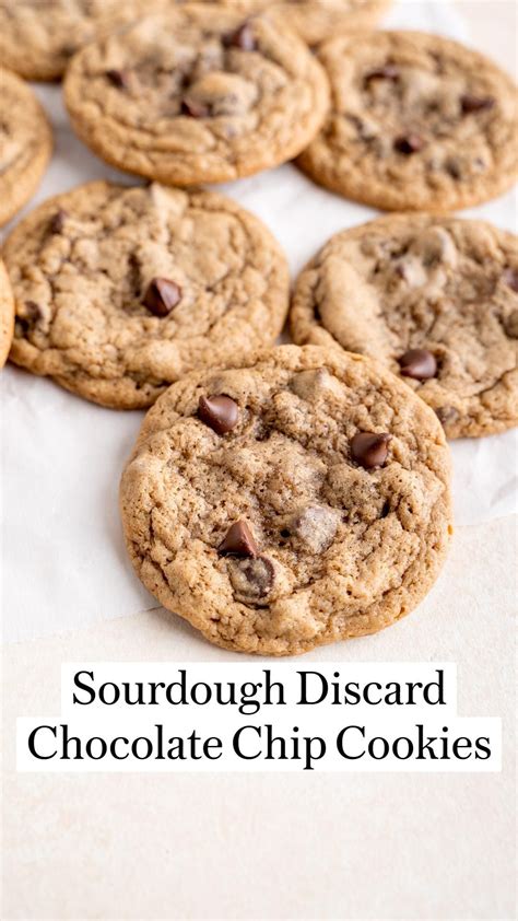 Sourdough discard chocolate chip cookies – Artofit