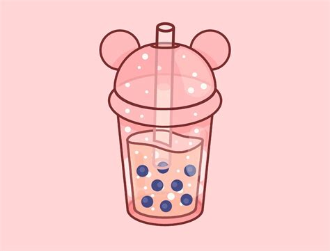 Bubble Tea Drawing at Isabel Begg blog
