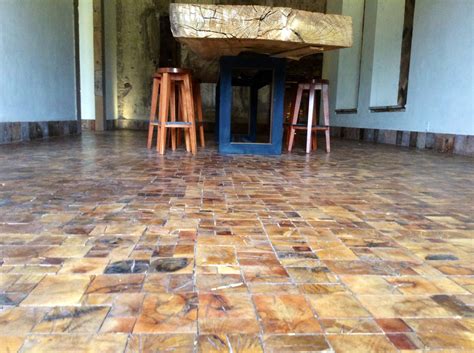 Wooden Blocks Flooring