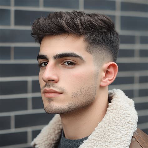 Mid Taper Fade: Fluffy, Curly, Straight, and Messy Hair for Men