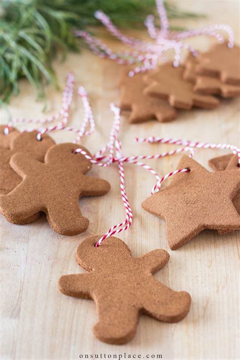 Cinnamon Applesauce Glue Ornaments No Bake at Douglas Byrd blog