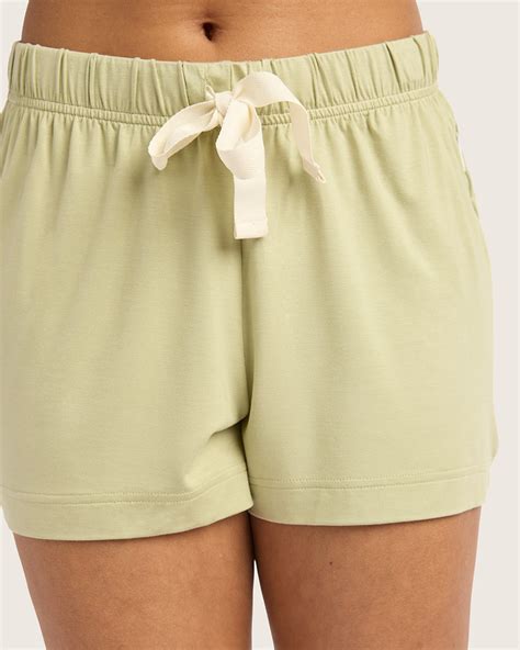 Bamboo Women's Sleep Shorts in Sage - Boody AU