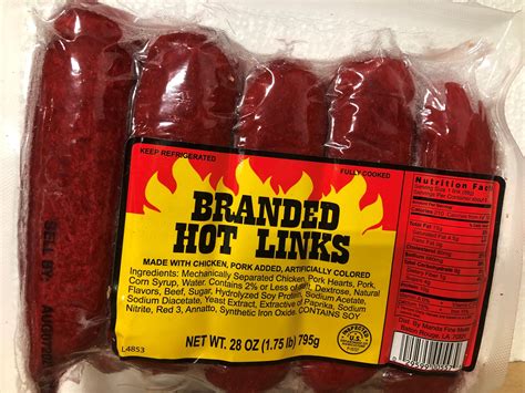 Manda Red Hot Sausage Chicken/Beef Links 28 Oz - GJ Curbside