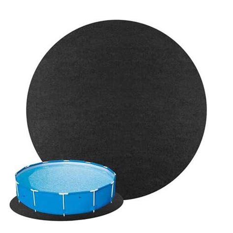 Round Above Ground Pool Floor Pad - Puncture Prevention, Bottom ...