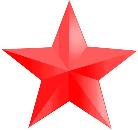 Red star PNG transparent image download, size: 1119x1056px