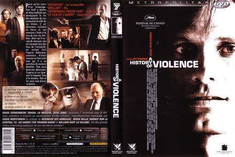 Jaquette DVD de A history of violence v2 - Cinéma Passion