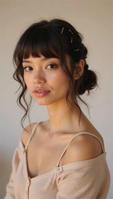 15 Quick Hairstyles for Growing Out Bangs - Dreams Genius