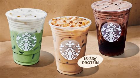 Starbucks adds Protein Lattes and Cold Foam Protein to menus nationwide ...