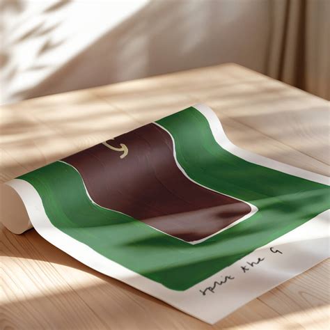 'Split The G' Guinness Hand Painted Art Print By Natalie Cass Art