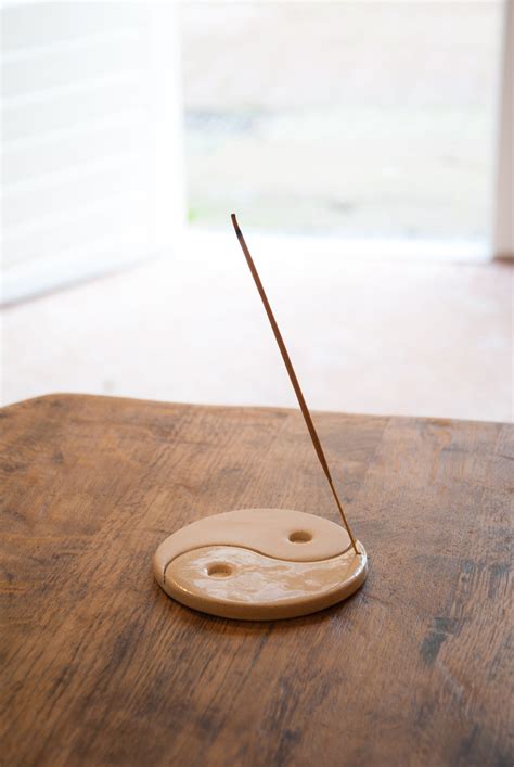 yin yang incense burner - Putzy Ceramics