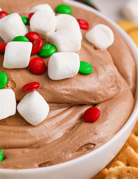 Easy Hot Cocoa Dip - The Chunky Chef