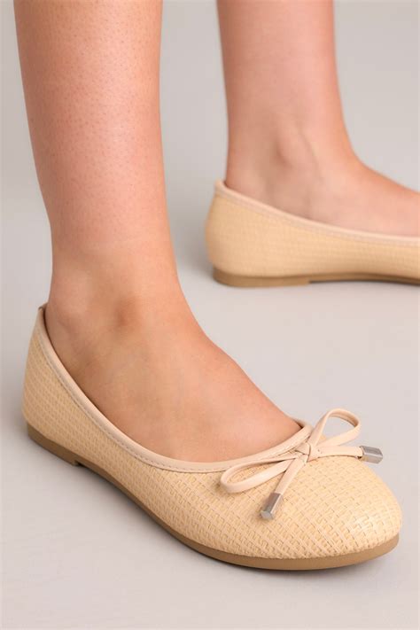 Timeless Beige Ballet Flats - All Flats | Red Dress