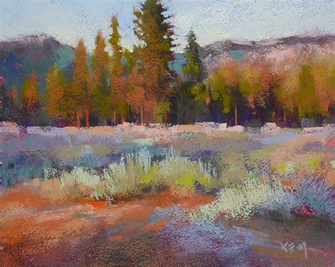 Realistic Oil Pastel Landscapes