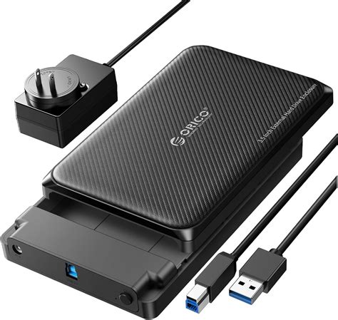 ORICO 3.5 inch Tool-Free External Hard Drive Enclosure DDW35-U3-UK-BK-
