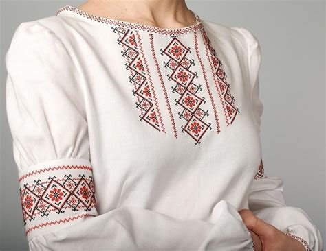 Украинская вышиванка: традиции, орнаменты и символы | Shirt embroidery ...