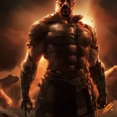 Image of atlas from dc extended universe on Craiyon