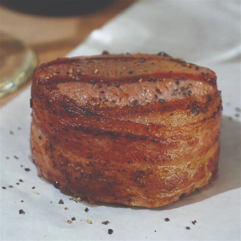 Boneless Bacon Wrapped Pork Eye Of Round