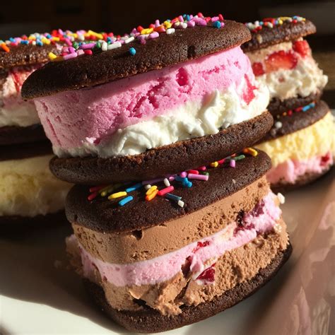 Neapolitan Ice Cream Sandwiches - Recipes Finds