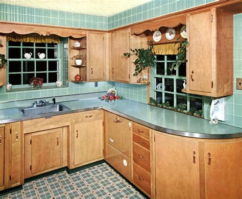 31 vintage 1950s kitchen tile design ideas - Click Americana