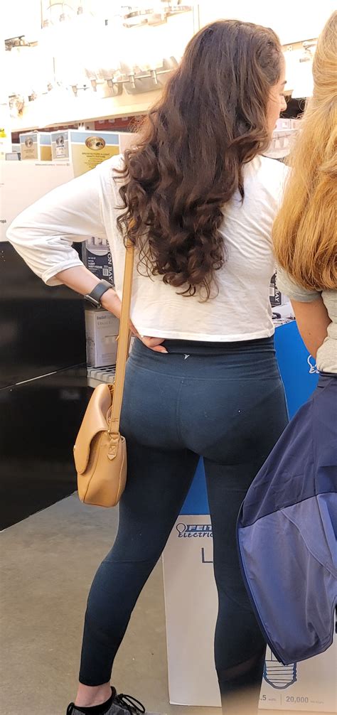 Panty Lines On Her Big Ass Is Like Icing On A Cake - Spandex, Leggings ...